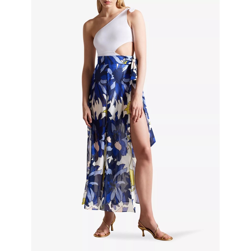 Chrysat Floral Wide Leg Beach Trousers